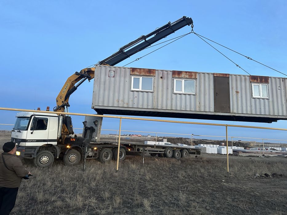 Манипулятор Астана. Пирамида. Вылет 22 м.