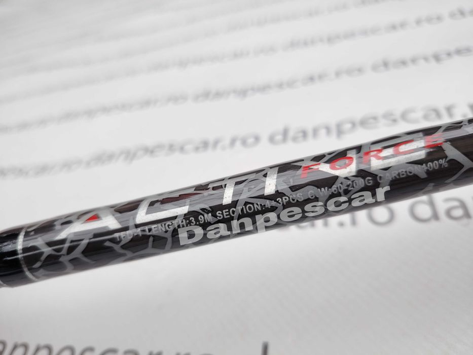 SET Feeder LANSETA TFD1 3,9m 60-200gr 4Varfuri + MULINETA PROFL LA5000