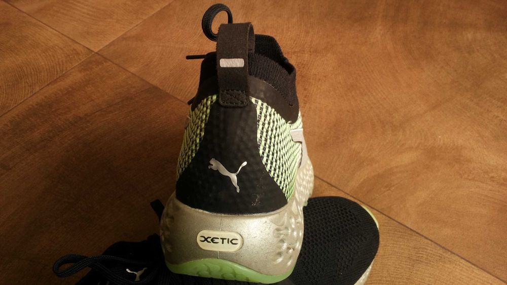 PUMA Calibrate Black Elektro Green раз. EUR 41 летни маратонки 88-13-S