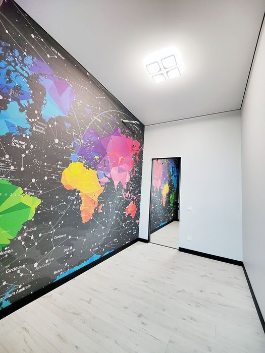 Профессиональная поклейка обоев