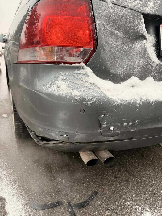 Bară spate lovită+senzori parcare golf 6 variant