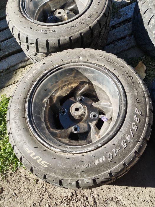 Гуми с джанти за АТВ 10 цола