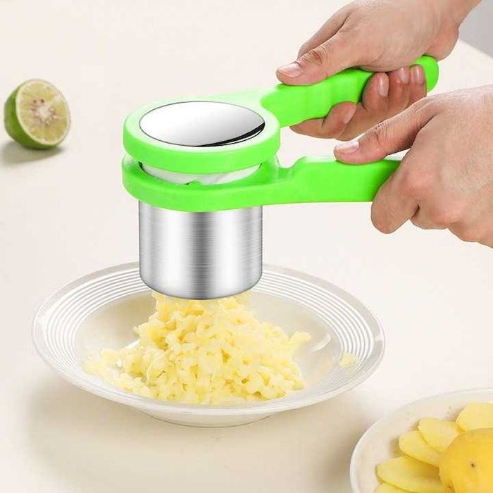 Presa multifunctională pentru piure de cartofi, fructe și legume