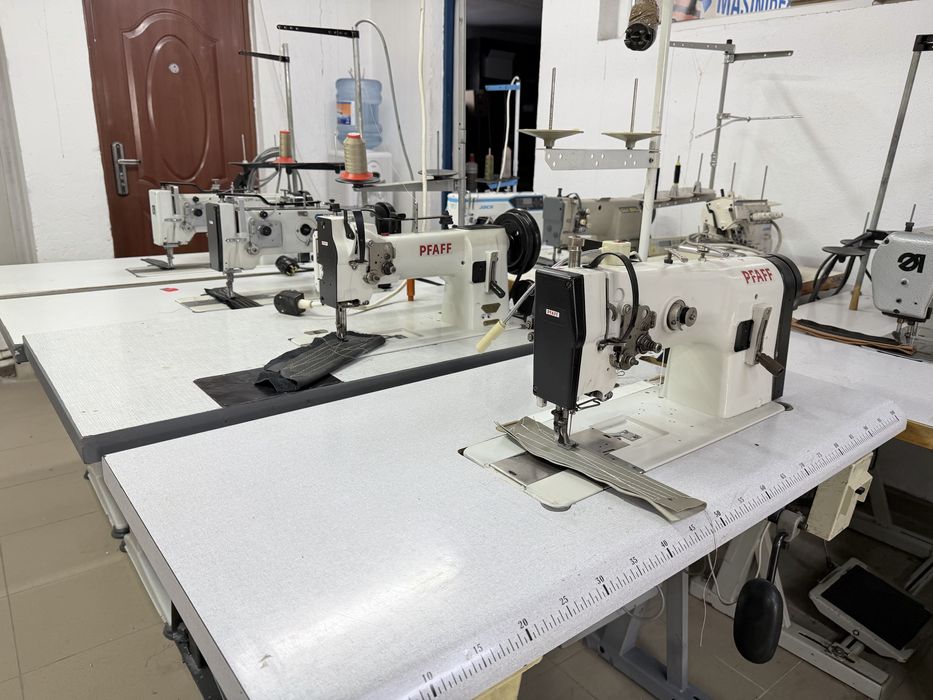 Masini de cusut cu triplu transport PFAFF / Durkopp piele/tapiterie