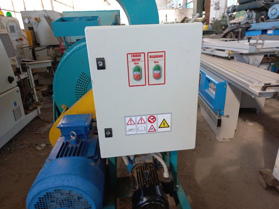 ножова дробилка 15 kw.с хидравлично подаване
