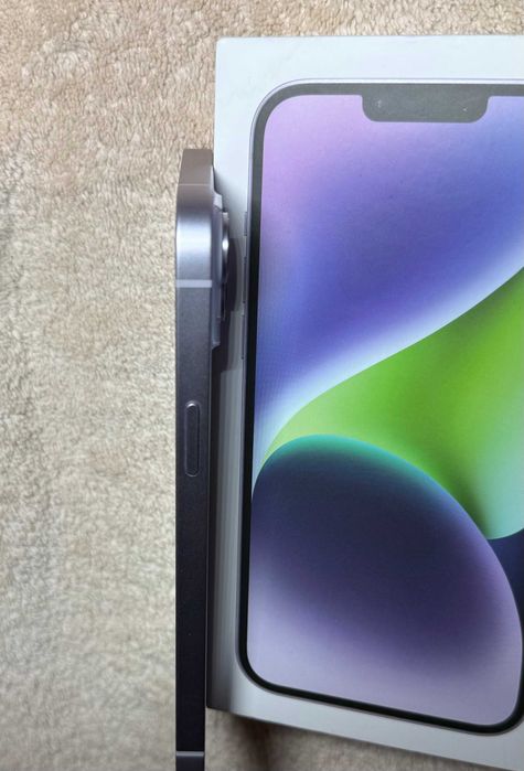 Като НОВ!   iPhone 14 Plus (128GB) Purple + 2 калъфа и 5 протектора!