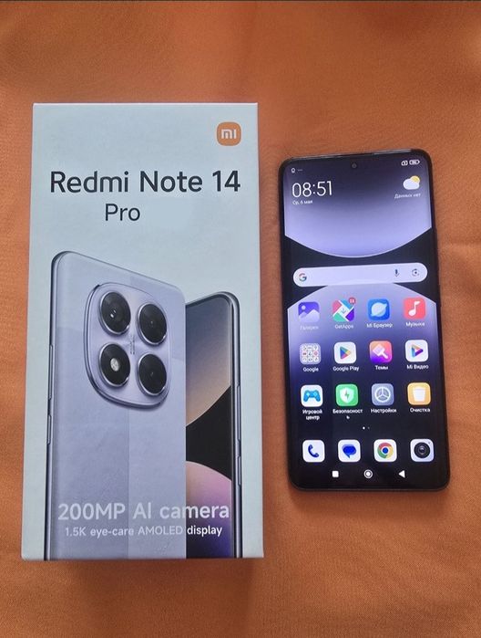 Новый Redmi Note 14 Pro 256Gb с гарантией