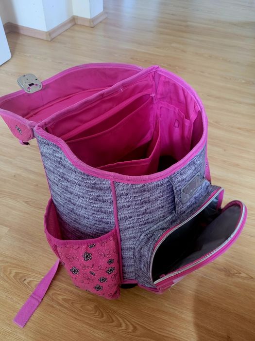 Ученическа раница HAMA, Lovely cat с ергономичен гръб