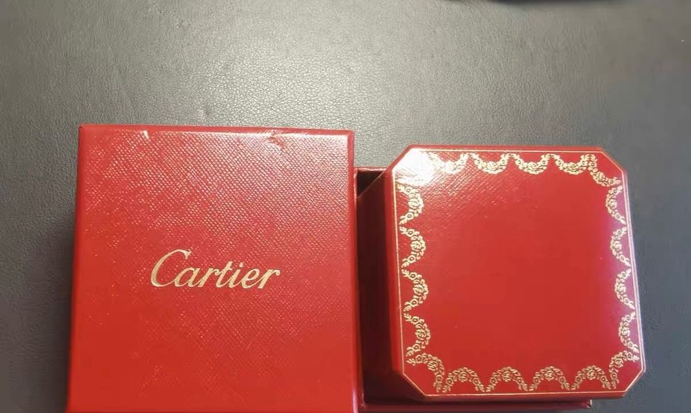 Кольцо Cartier Love белое золото 18k