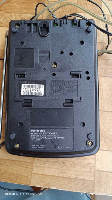 Безжичен стационарен телефон Панасоник