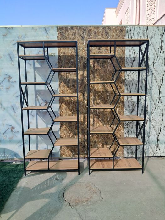 Стеллаж Лофт Парта Темир кровать