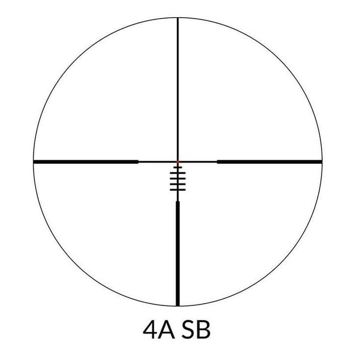 Luneta  DELTA TITANIUM HD 4-24×50 SFP turete balistice