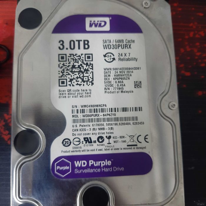 Продам hdd 3tb western digital