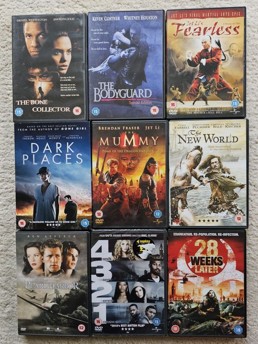 Оригинални  DVD на Английски език от лична колекция
