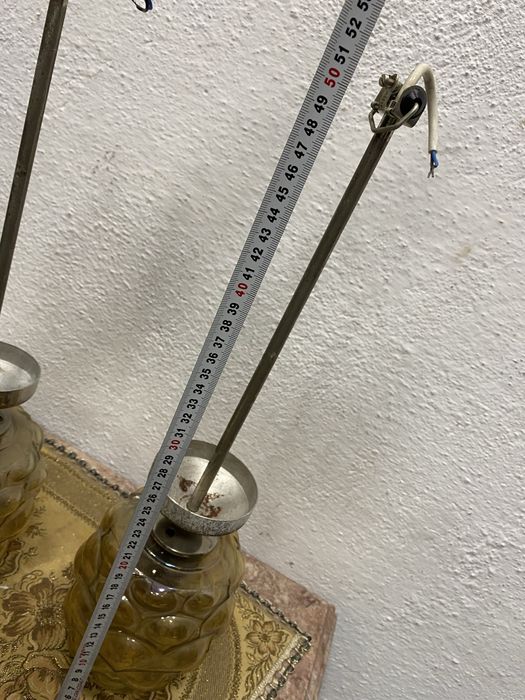 Чифт немски лампи винтидж полилей