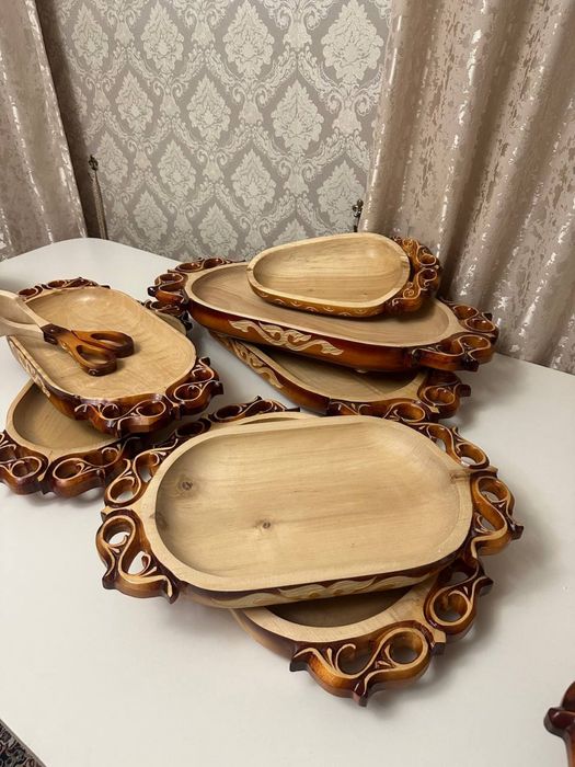 Ағаш ыдыстар, астаулар жалға беріледі