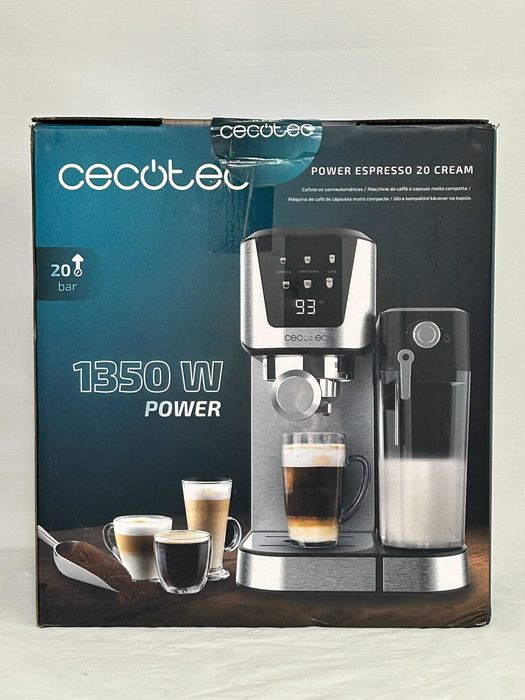 Кафемашина Cecotec Power Espresso 20 Cream – С Гаранция!