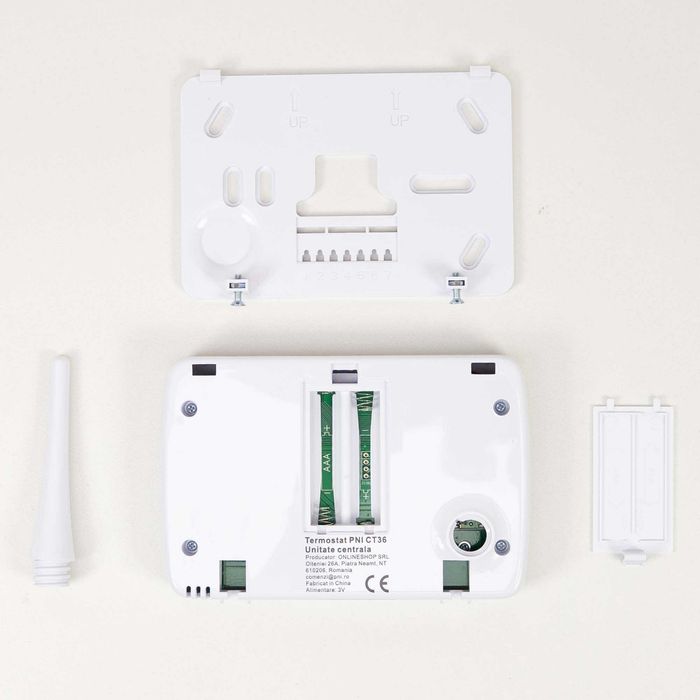 Termostat inteligent PNI CT36 fara fir, cu WiFi, mod vara-iarna, control prin Internet, pentru centrale termice