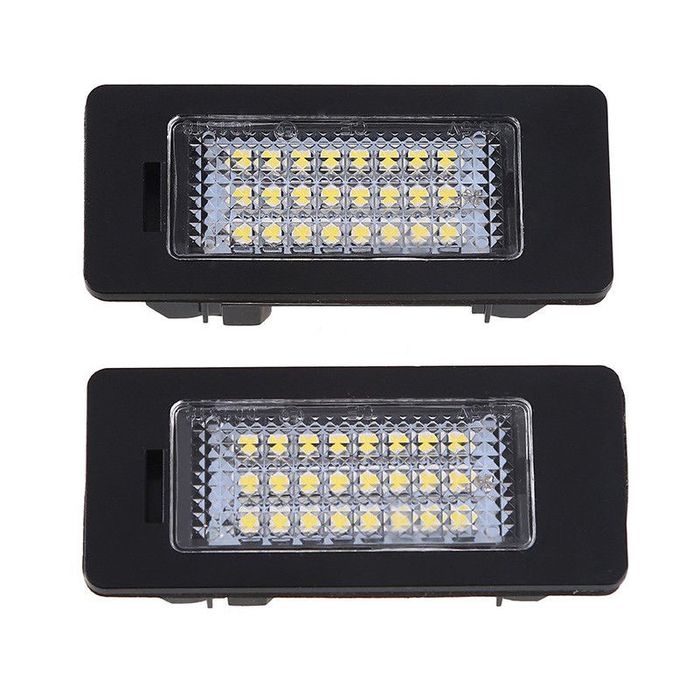 Set lampi led fara eroare numar inmatriculare BMW Seria 1, 3, 5, X