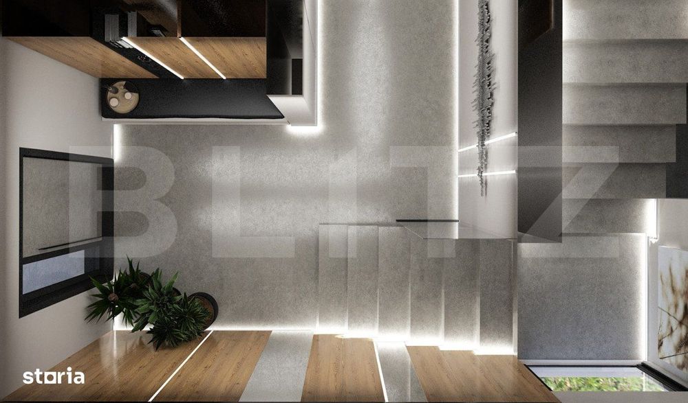 Casa individuala LA ROSU 4 camere, P+M, proiect superb! zona Stupini