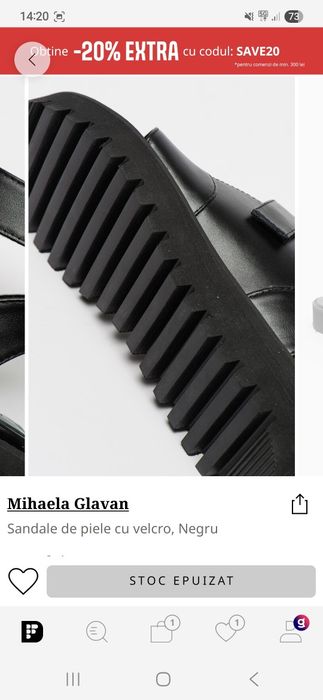 Sandale Mihaela Glavan 36