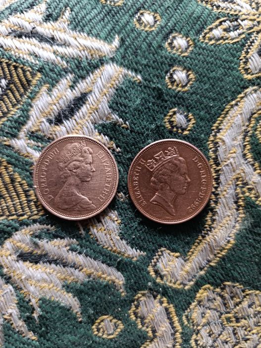 Монеты Елизаветы 2 в отличном состоянии