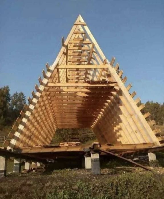 Case cabane  A aframe