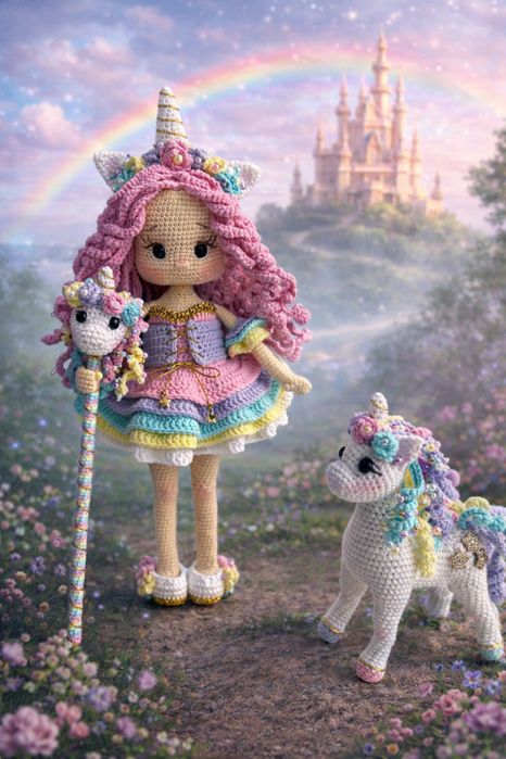 Куколка вязаная