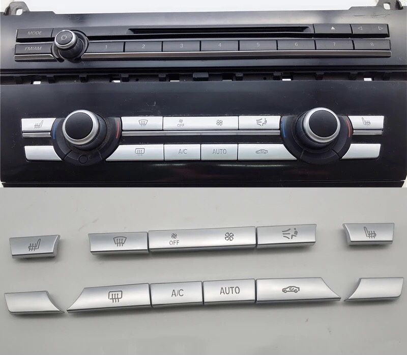 Бутон климатик парно BMW f10 F11 F01 F06 F07 бутони климатроник бмв