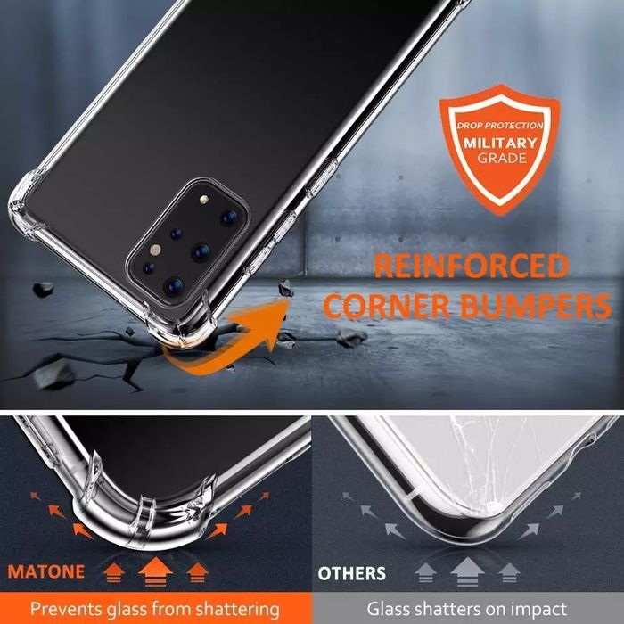 Husa Samsung S21 S22 S23 S24 S25 S26 Plus Ultra Silicon Anti Soc Bump Case