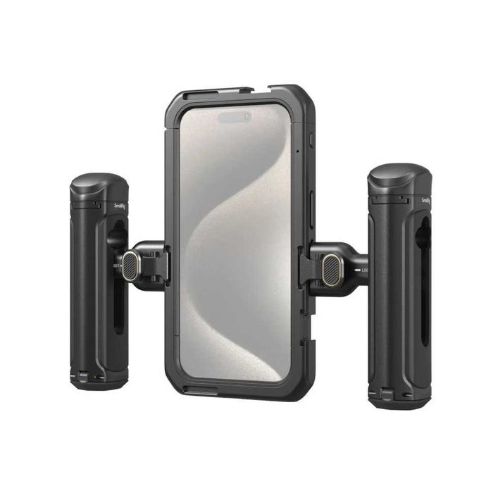 Клетка и 2 ручки SmallRig Mobile Video Kit 4392 для iPhone 15 Pro Max