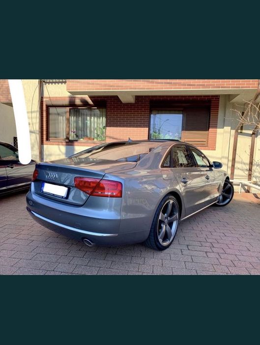 Audi A8 D4 Alb Perlat 2013