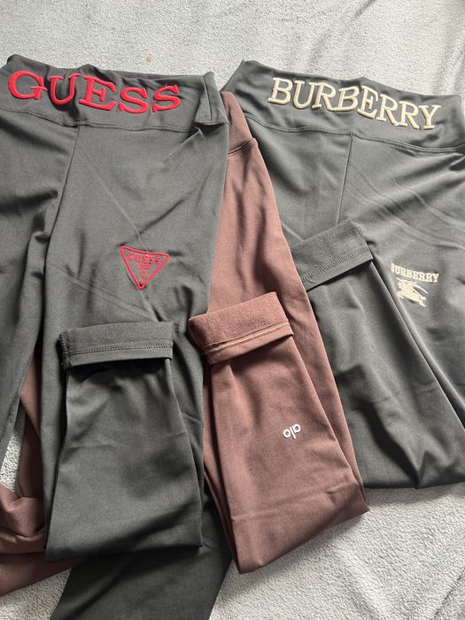 Colanți vătuiți talie înaltă mat Alo Guess Burberry toate mărimile