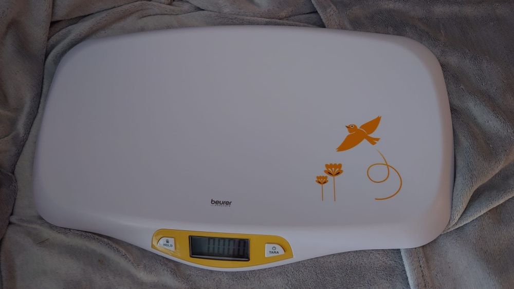 Cantar de bebelusi BEURER BY80, 20kg, alb-galben
