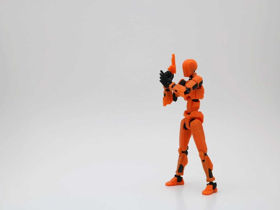 3d принтиран манекен/фигурка за сглобяване