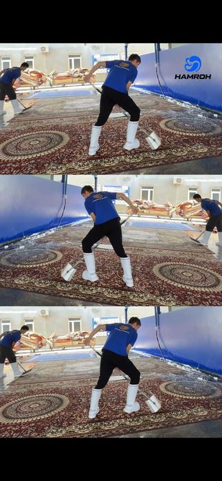 ГИЛАМ ЮВИШ       СТИРКА КОВРОВ Hamroh cleaning
