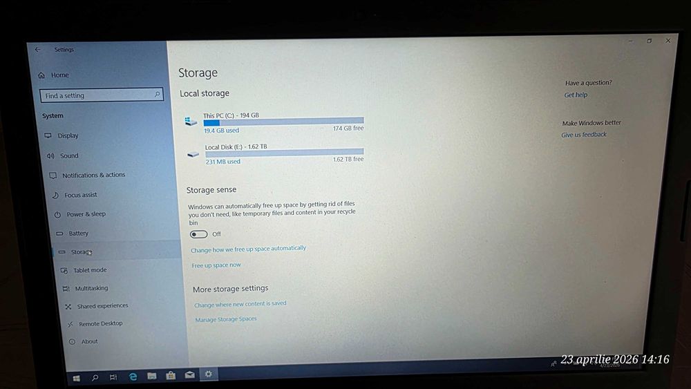 Laptop Dell Inspirion seria 5000 de vanzare.