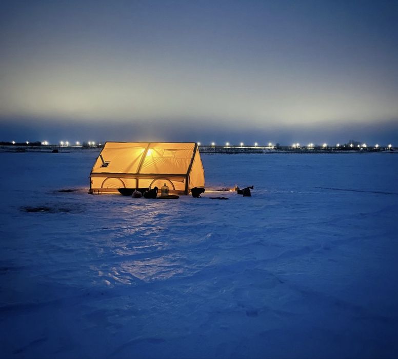 Продам надувной палатку