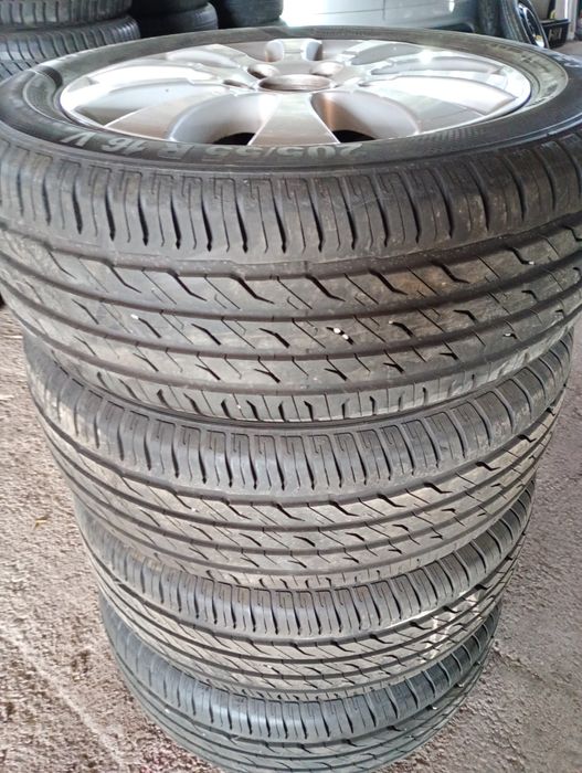 BBS Джанти със летни гуми 205/55/16 6,5J ET50 5x112 цо56,6 Дот 4522