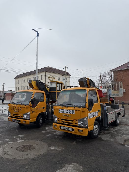 Автовышка 24/7 30/33 метрлик узак мерзимге жумыстар бара беремиз