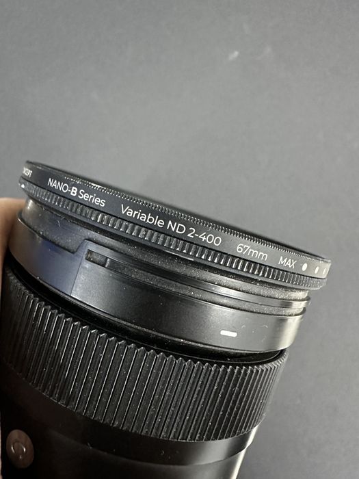 Sony A7C Sigma 28-70 f2.8 ND filtr
