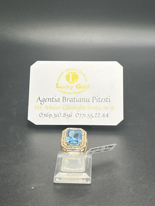 Inel aur 14k 6.15 gr marimea 15 cod 24934