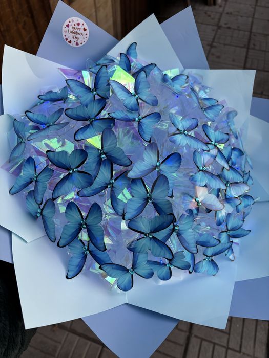 Букет из бабочек