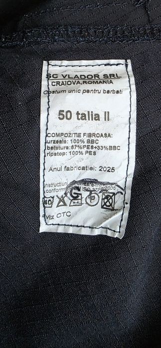 Costum unic pompieri