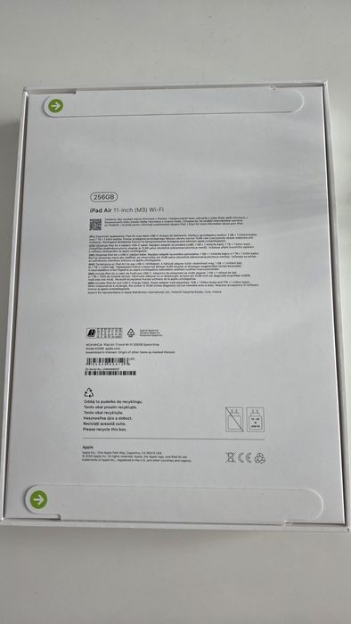 Ipad Air 11 M3 space gray sigilata, factura, garantie