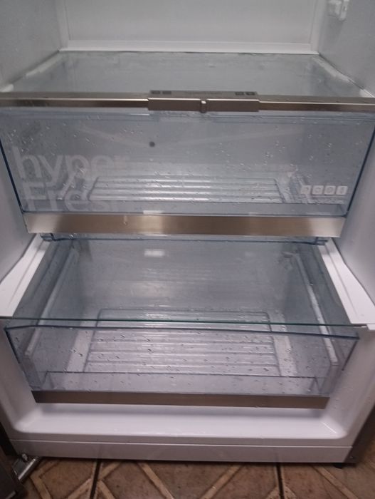 Огромен иноксов хладилник Сименс Siemens 2 години Гаранция!