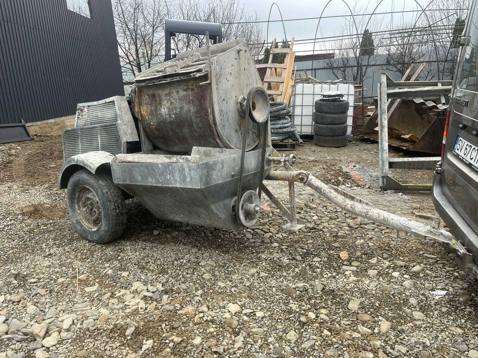 Pompa de tencuit Putzemester 13 cu motor diesel, SUCEAVA
