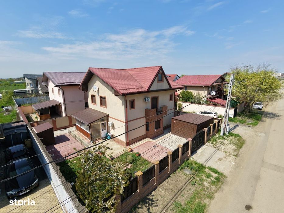 Casă P+1+P de vânzare – Măgurele, Str. Lotusului, deschidere 2 strazi