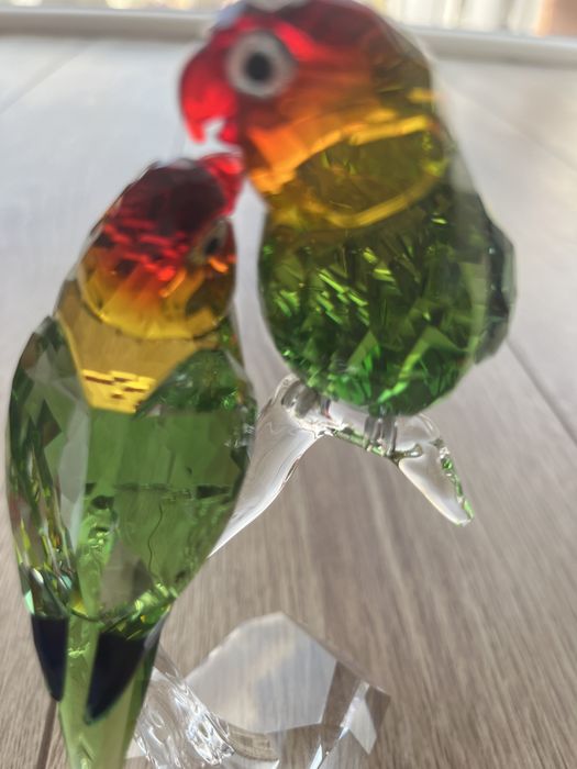 Swarovski love birds