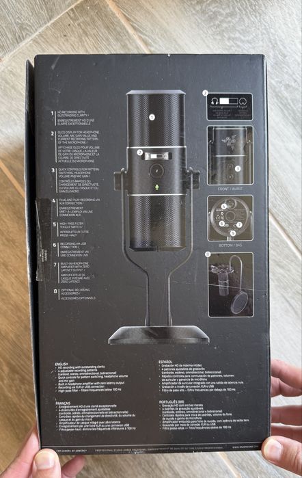 Microfon podcast Razer Seiren Pro Elite XLR / USB